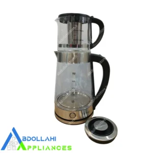 چای ساز شیشه ای تکنو techno مدل Te-917 با 24 ماه گارانتی