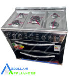 اجاق گاز طرح فر برند تکنو techno مدل 7000 با یکسال گارانتی