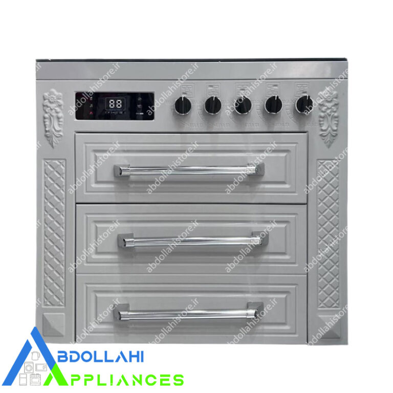 اجاق گاز طرح فر برند تکنو techno مدل 2000 با یکسال گارانتی