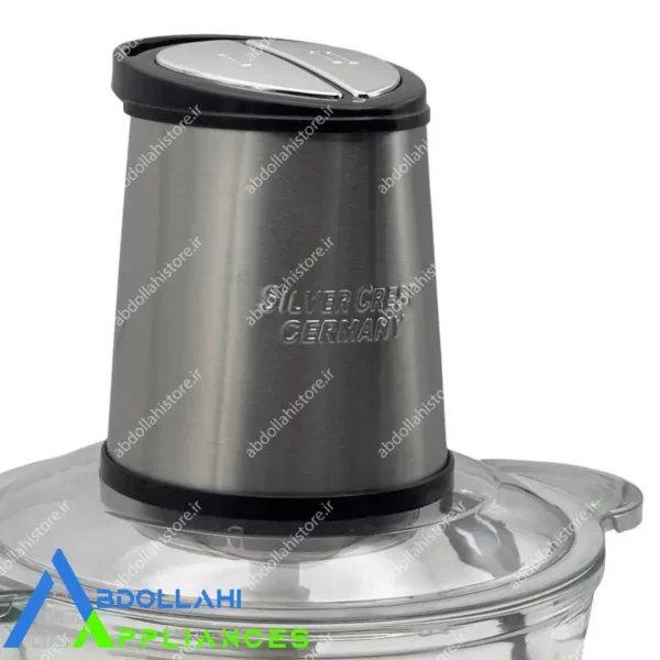خردکن سیلورکرست دارای دو تیغ مجزا 3.8 لیتر 3000 وات مدل sl-2023