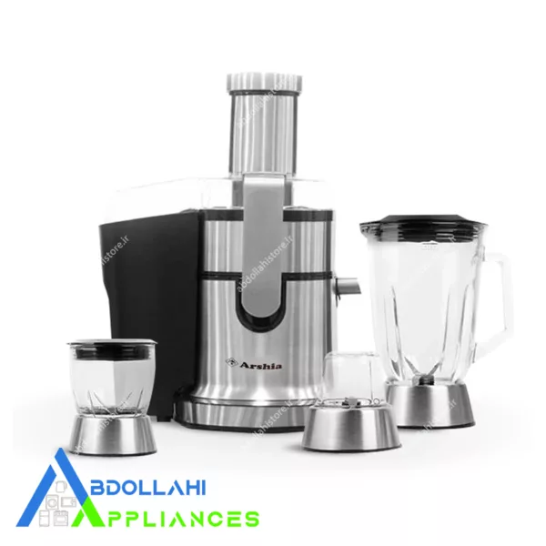 آبمیوه گیری چهار کاره ارشیا مدل JB-6151A