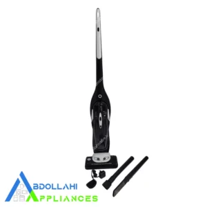 بی سیم فیلتر قایل شستشو باتری قابل شارژ لیتیومی طراحی زیبا و منحصر به فرد دارای مکش قوی موتور بی صدا دارای دو حالت دستی و ایستاده دارای LED جهت نمایش شارژ دارای سیسنم جلوگیری از شارژ بیش از حد 24 ماه گارانتی ارشیا الکتریک