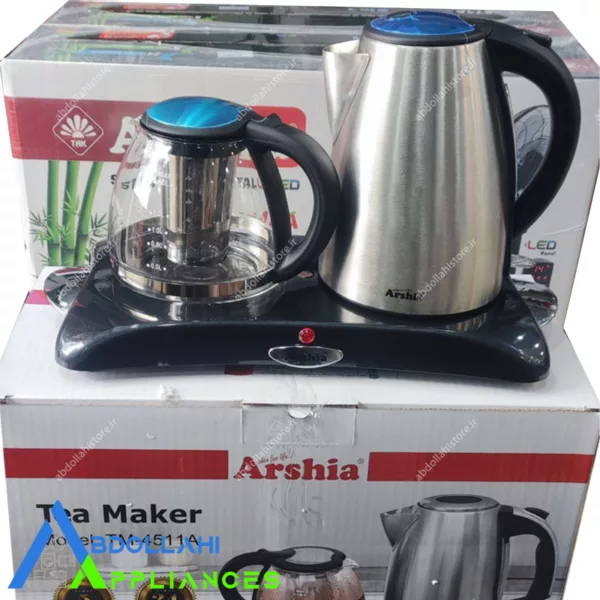 چای ساز استیل ارشیا ARSHIA مدل TM-4511A(نام قدیم ARMT 696)