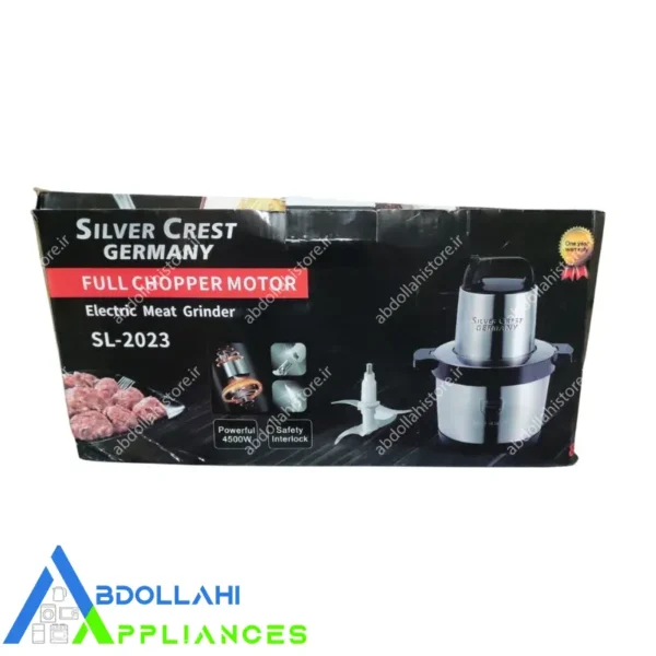 خردکن سیلورکرست SILVER CREST با ظرفیت 8 لیتری کاسه تمام استیل مدل SL-2023