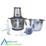خردکن دو کاسه پیرکس و استیل 3.8 لیتری فکر (Fakir) مدل SL-2024