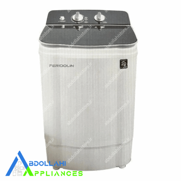 ماشین لباسشویی تکشو 4KG فریدولین SW40-G با 24 ماه گارانتی