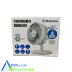 پنکه شارژی رومیزی به همراه کنترل وستینگ هاوس (Westinghouse) مدل 148