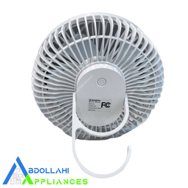 پنکه شارژی رومیزی همراه LED و کنترل وستینگ هاوس (Westinghouse) مدل 131