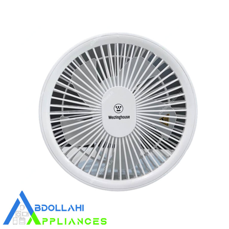 پنکه شارژی رومیزی همراه LED و کنترل وستینگ هاوس (Westinghouse) مدل 131