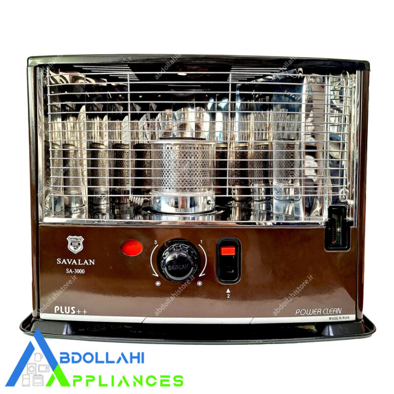 بخاری نفتی سولان سبز مدل SA30-3000 طرح تیوست بدون دودکش