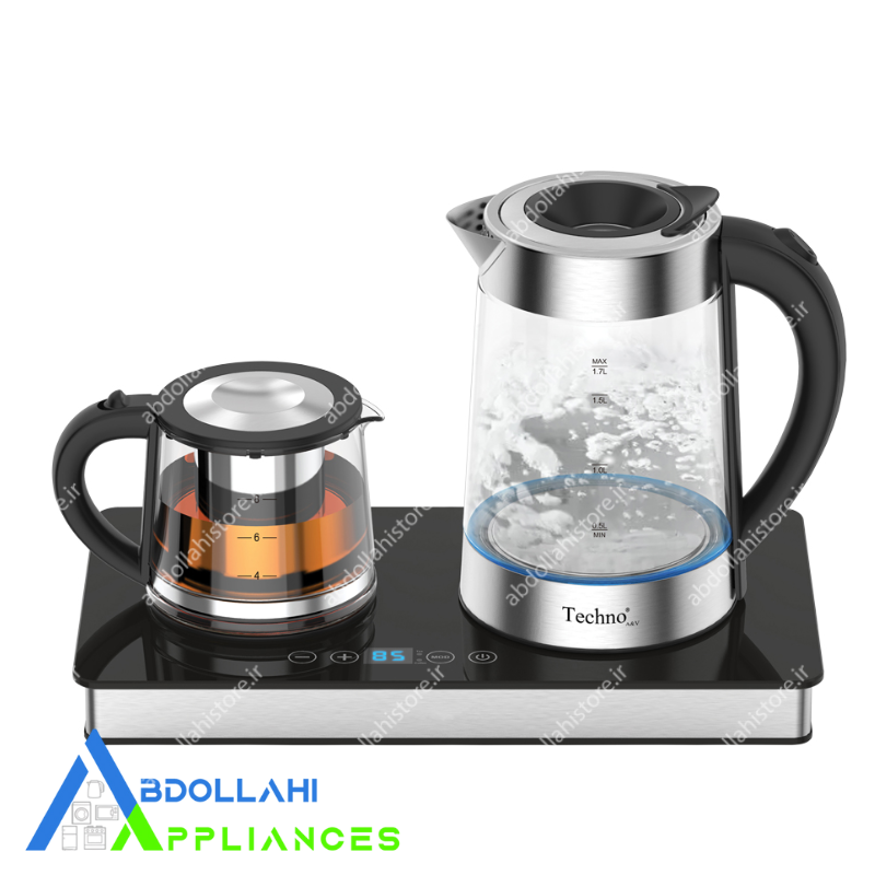 چای ساز تکنو مدل Te‑938 با 24 ماه گارانتی