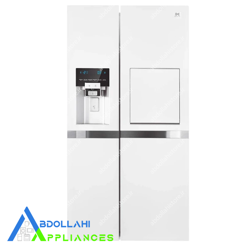 یخچال فریزر ساید بای ساید 35 فوت دوو مدل SXi20-31W یخچال فریزر ساید بای ساید 35 فوت دوو مدل SXi20-31W